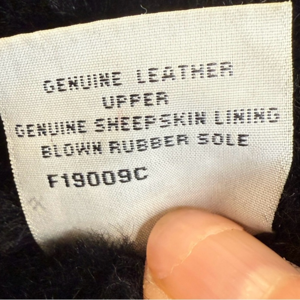 UGG Black Tall Boots Size 5 - Picture 9 of 9